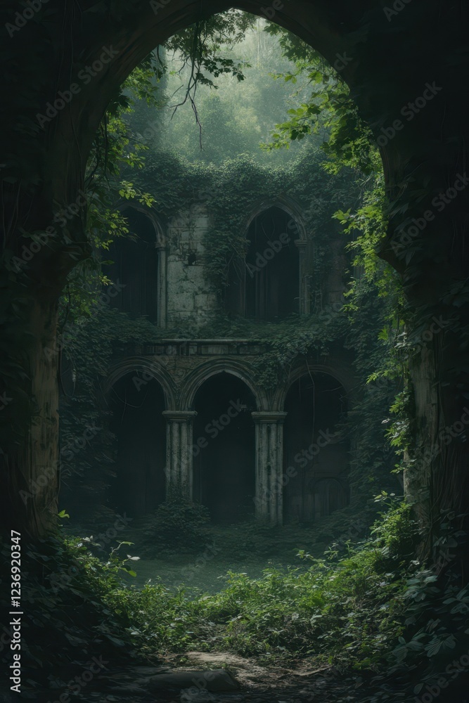 Fototapeta premium the dark forest by james kennedy