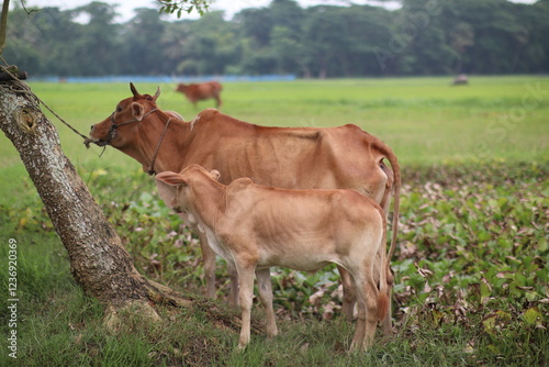 cow and calf