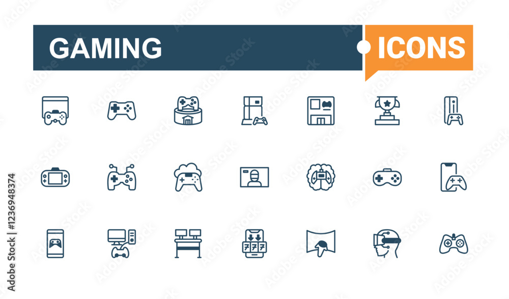 Gaming icons set in linear style. Featuring detox, pirate, mask, cosmetics, eye, cream, facial, foil. Perfect for logos and infographics. Solid line editable vector illustration. Gaming icons set in linear style. Featuring detox, pirate, mask, cosmetics, eye, cream, facial, foil. Perfect for logos and infographics. Solid line editable vector illustration.