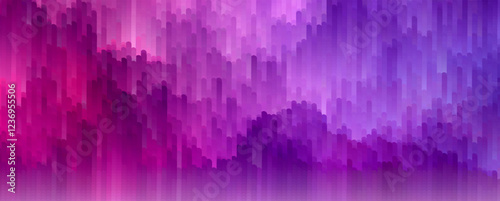 Vector illustration of vivid visual disturbances with the effect of pixel shift