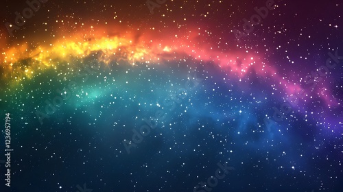 Stars United A Rainbow Constellation Symbolizing the Vast LGBTQ Community