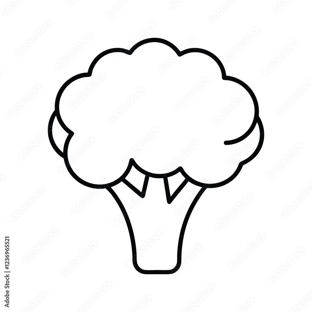 illustration of a head of a tree illustration of a head of a tree