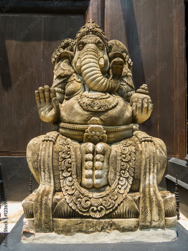 Phra Phikanet, Baan Dam Museum (Black & White House), Chiang Rai, Thailand Phra Phikanet, Baan Dam Museum (Black & White House), Chiang Rai, Thailand
