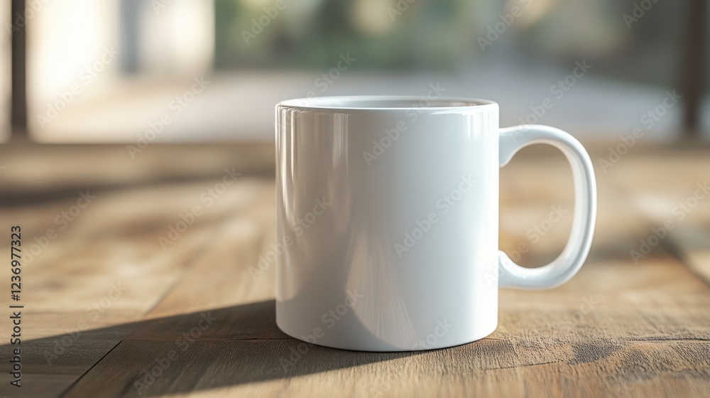 Fototapeta premium Ceramic Mug Mock-Up For Your Design