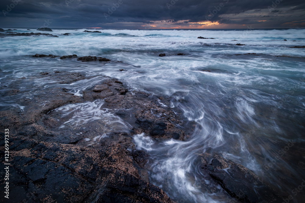 Fuerteventura - Playa De Agua Liques - Plaża