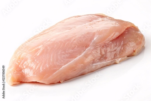 Raw Chicken Breast on Smooth Surface photo