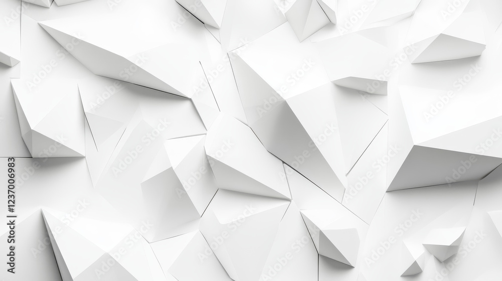 abstract geometric shapes of white polygon 3d render illustrationarchitecture background texture abstract geometric shapes of white polygon 3d render illustrationarchitecture background texture