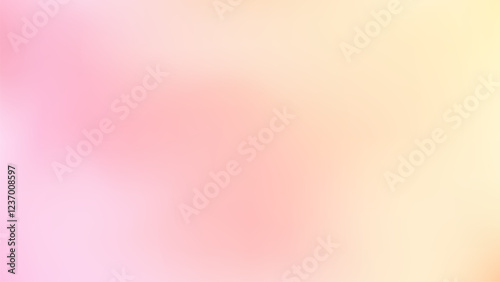 Abstract blurred gradient fluid background design wallpaper template with dynamic color, waves, and geometric shape. vector illustration