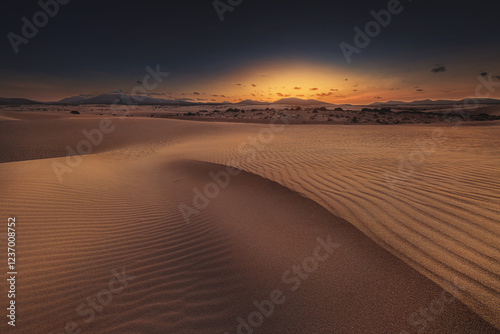 Obraz na płótnie Fuerteventura - Corralejo - Dunes
w salonie