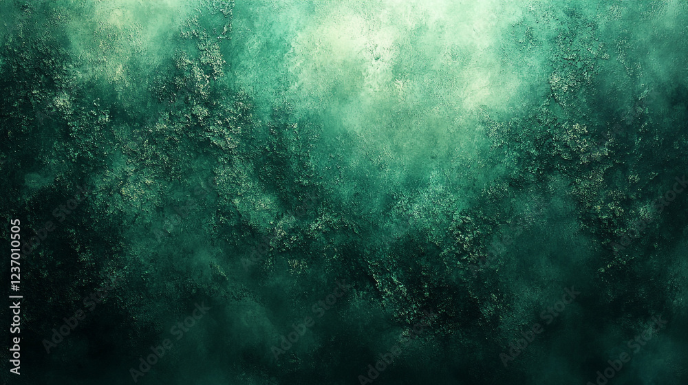Abstract textured background in shades of green creating a moody atmosphere Abstract textured background in shades of green creating a moody atmosphere