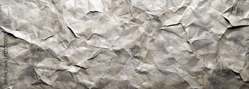 Plakat Texture of crumpled grange ancient paper background
