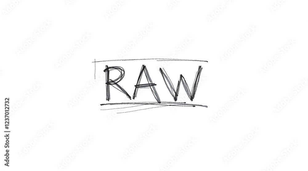 raw expression captured through simple chalk lettering on a blank surface raw expression captured through simple chalk lettering on a blank surface