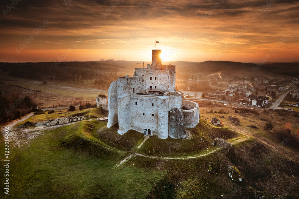 Zamek w Mirowie - Jura Krakowsko - Częstochowska