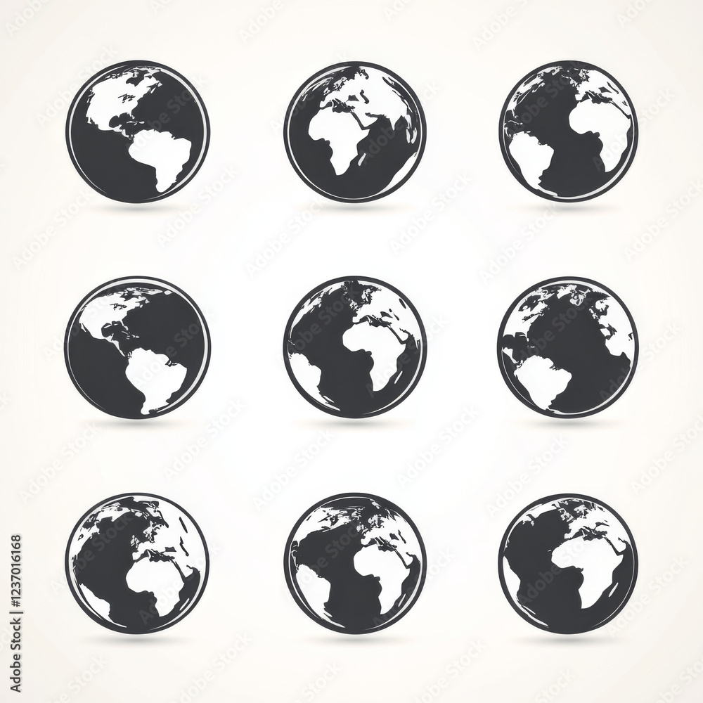 world map icons world map icons