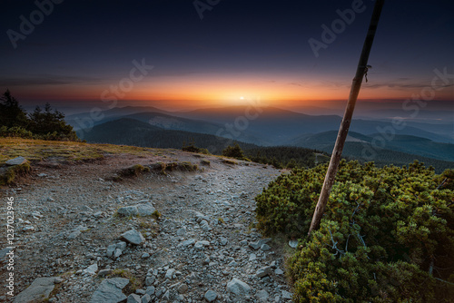 Fototapeta Naklejka Na Ścianę i Meble -  Pilsko - Hala Miziowa - Beskidy - Żywiec