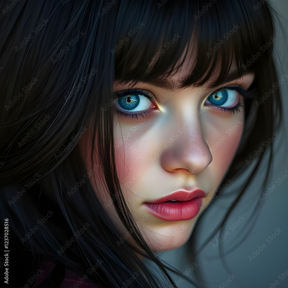 portrait of a woman portrait of a woman