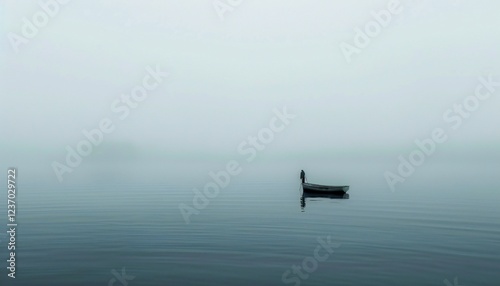 A minimalist-toned image conveying sadness and emptiness