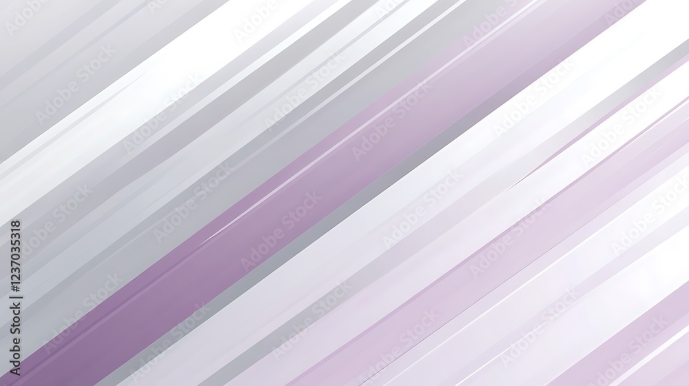 Obraz premium Abstract Diagonal Lines in Shades of Gray and Purple