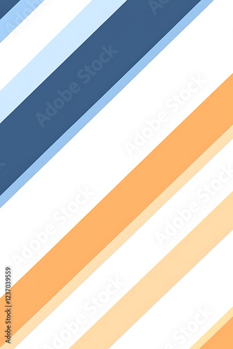 Free Download Geometric Abstract Background with Diagonal Lines in Blue, Orange, and White Creating a Bold, Dynamic Composition - GFXLoad