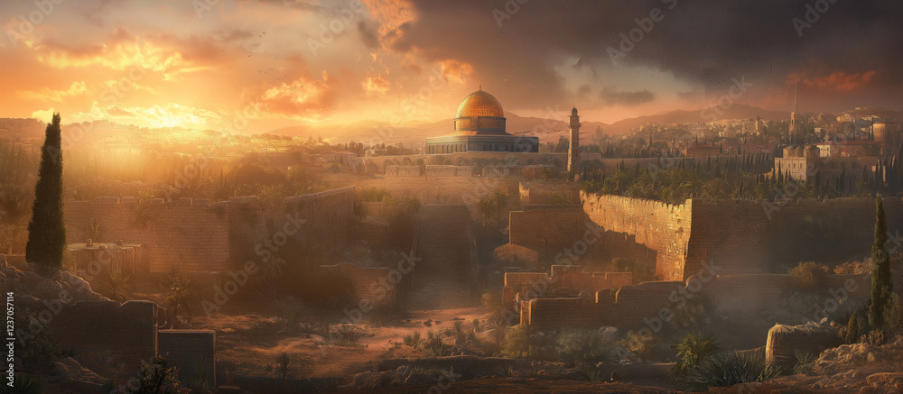 Fototapeta premium Paul's Concern for Israel: Reflections on Faith and God's Sovereignty