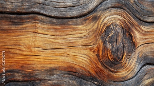 This image showcases a close-up of textured wooden surface, highlighting its natural grain and warm hues, making it a perfect backdrop for various culinary or artistic displays.