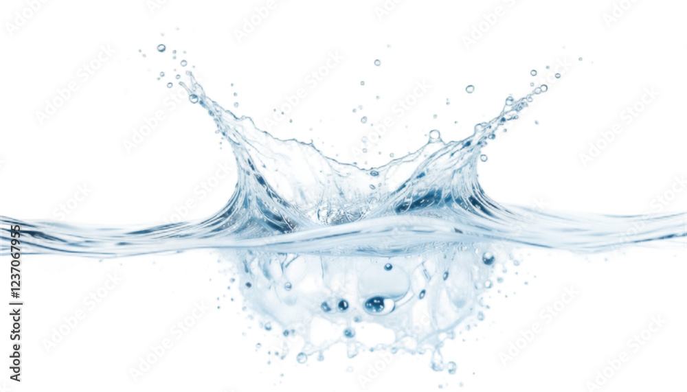 fresh water splash isolated on white or transparent png fresh water splash isolated on white or transparent png