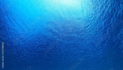 Beautiful Iridescent Blue Foil Texture. Pearlescent, Holographic, Pastel, Metallic Background. Wallpaper.