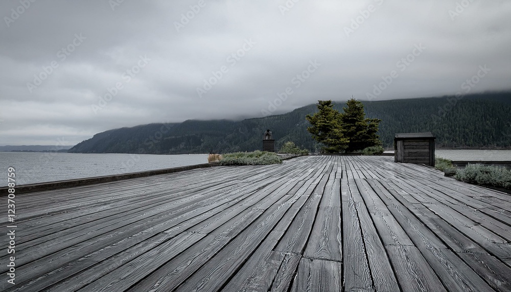 Fototapeta premium grey timber heritage