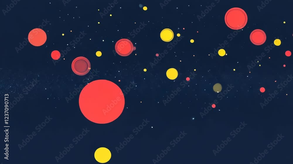 Night Sky with Stars and Moon Illustration in a Galactic Landscape Vector Design Night Sky with Stars and Moon Illustration in a Galactic Landscape Vector Design
