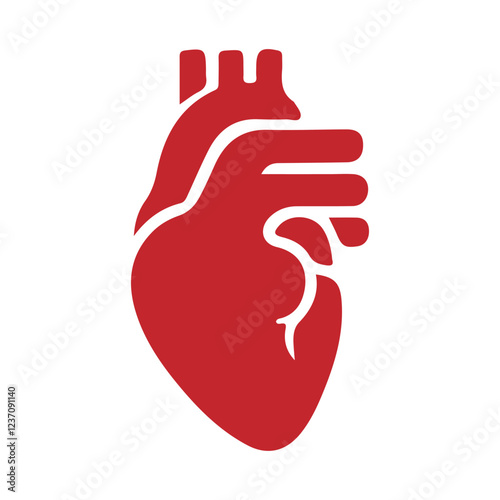 Human heart icon