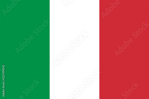 Free Download The flag of Italy, with accurate proportions and official colors. Vector image. - GFXLoad