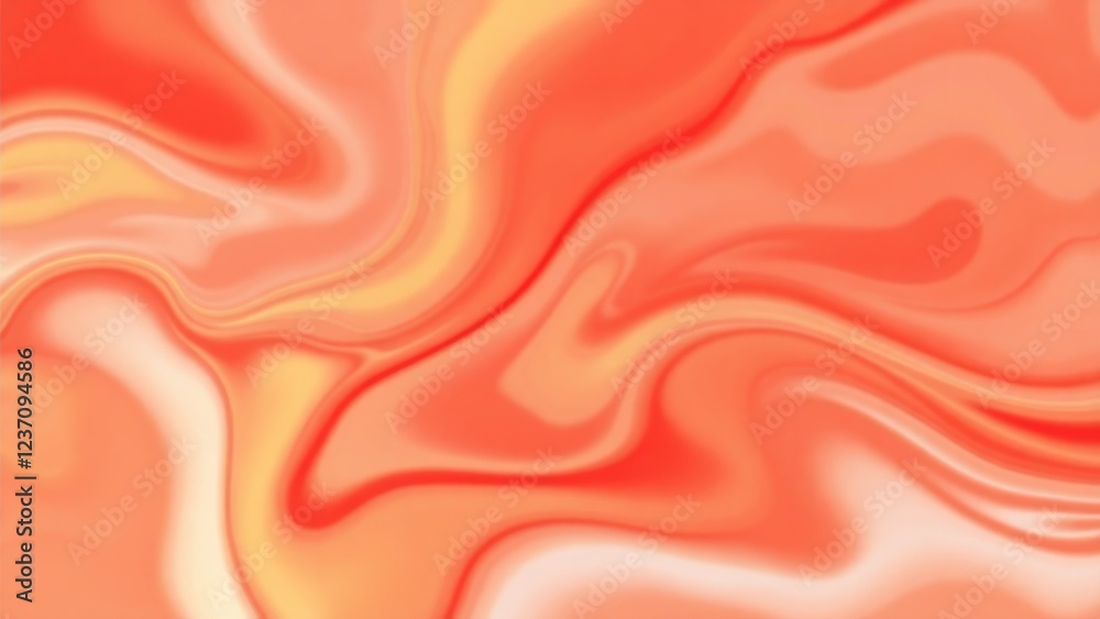 Fototapeta premium Abstract Flowing Liquid Design with Smooth Gradient Color Transitions