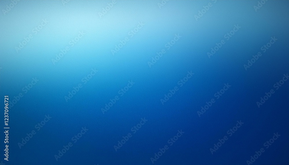 Obraz premium tranquil blue gradient background with soft grainy texture