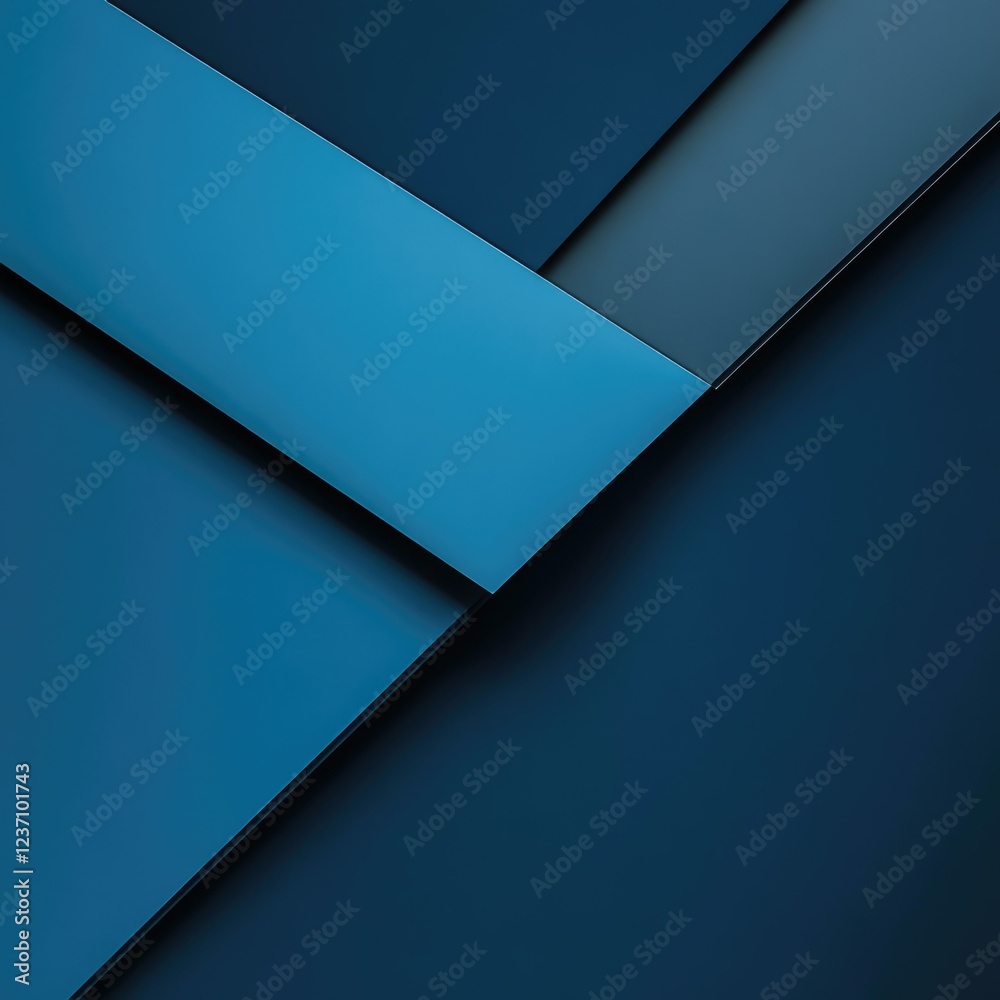 Digital Folder in Dark Blue and Cyan - Modern Abstract Design Digital Folder in Dark Blue and Cyan - Modern Abstract Design