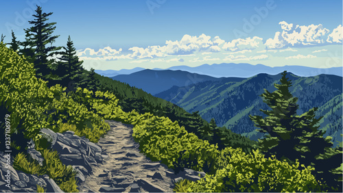 Climbing Mt. LeConte- A Journey Through the Smokies photo