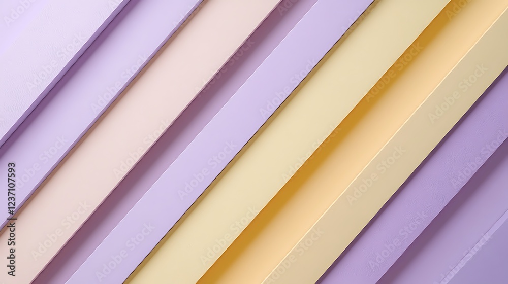 Obraz premium Abstract Diagonal Stripes Pastel Color Design