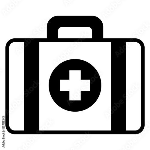 medical aid kit icon