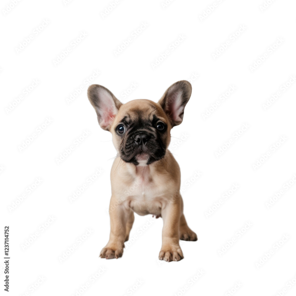 Cute French Bulldog puppy with big ears and playful expression. This adorable pet is perfect for animal lovers and adds joy to any home Cute French Bulldog puppy with big ears and playful expression. This adorable pet is perfect for animal lovers and adds joy to any home