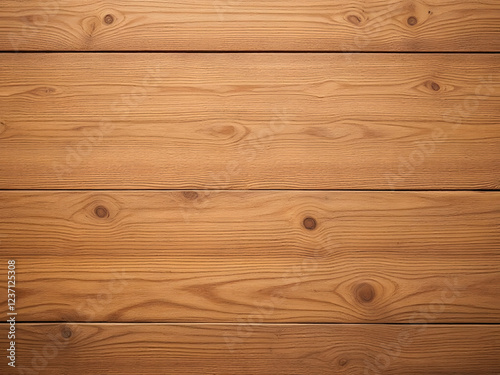 Rustic Wood Plank Texture With Natural Grain And Warm Earthy Tones