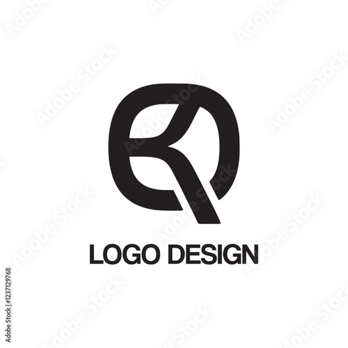 qk logo design template photo