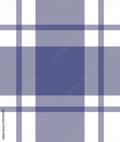 Tartan check plaid pattern. Seamless simple textured dark plaid vector illustration for flannel shirt, blanket, duvet cover, other textile print.