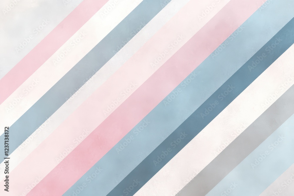 Obraz premium Minimal Pastel Diagonal Lines Background