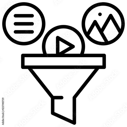Content Curation Icon