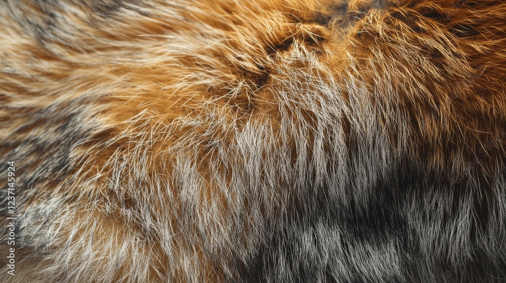 Close-Up of Colorful Animal Fur Texture with Amazing Detail and Depth Close-Up of Colorful Animal Fur Texture with Amazing Detail and Depth