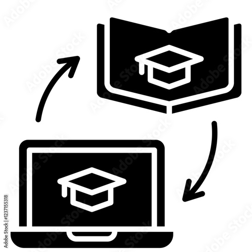 Blended Learning Icon