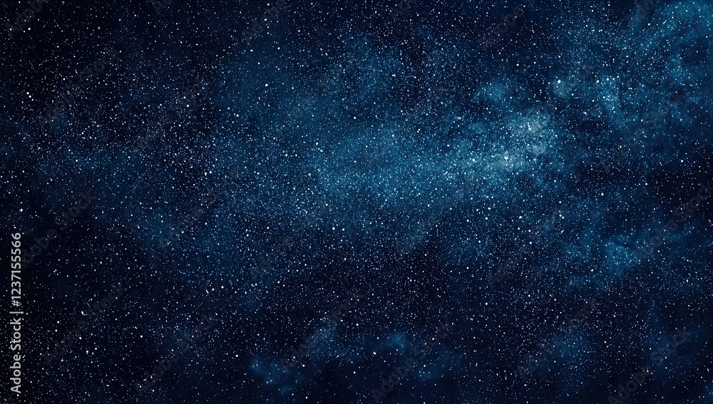 Naklejka premium Starry Night Sky