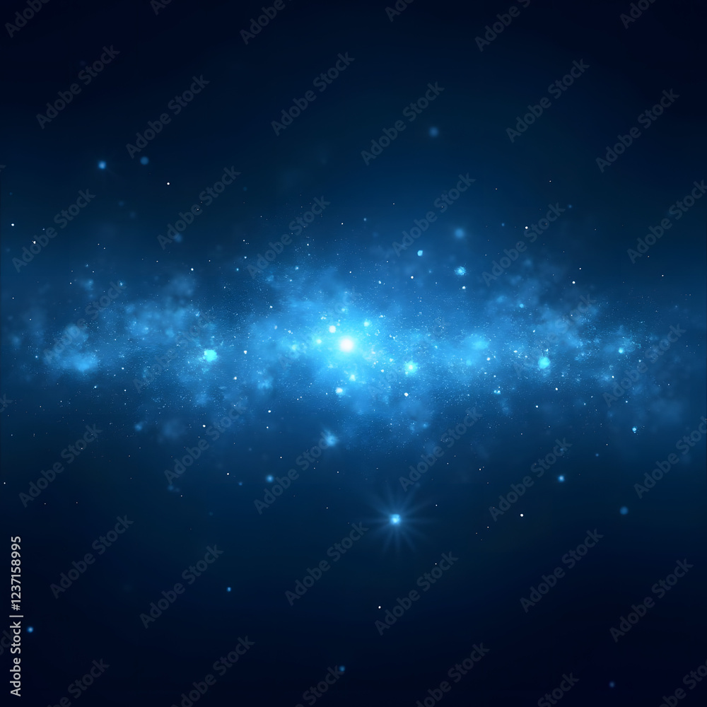 Obraz premium Background with shiny blue abstract noise texture.