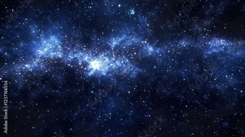 Wallpaper Mural Stunning Space Panorama with Myriad Stars Torontodigital.ca
