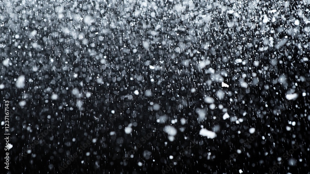 Mesmerizing Snowy Ambiance: Black and White Mesmerizing Snowy Ambiance: Black and White