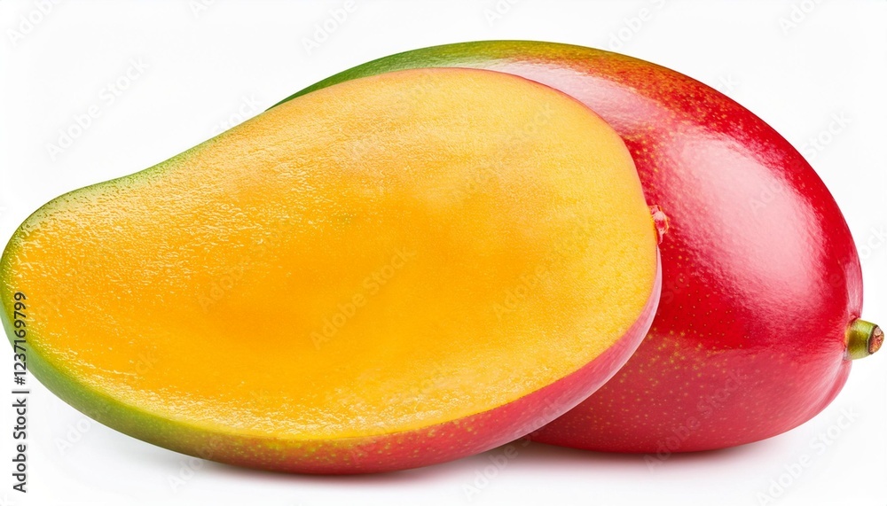 mango isolated ripe red mango on a white background nwith clipping path full depth of field mango isolated ripe red mango on a white background nwith clipping path full depth of field